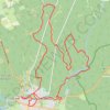 Itinéraire LA DEREN VTT 22km, distance, dénivelé, altitude, carte, profil, trace GPS