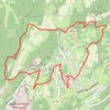 Itinéraire Les Carbones de Poleymieux - variante, distance, dénivelé, altitude, carte, profil, trace GPS