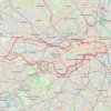 Itinéraire Tour de Londres, distance, dénivelé, altitude, carte, profil, trace GPS