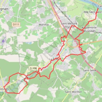 Itinéraire Tracé 029, distance, dénivelé, altitude, carte, profil, trace GPS