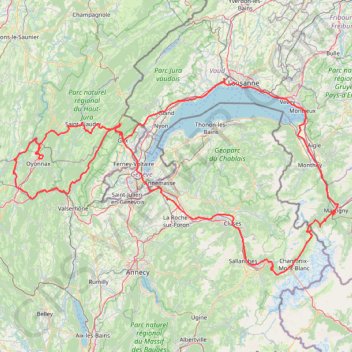 Itinéraire Défi 500km, distance, dénivelé, altitude, carte, profil, trace GPS