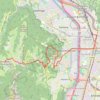 Itinéraire Grande Traversée des PréAlpes : Grenoble - Saint-Nizier-du-Moucherotte, distance, dénivelé, altitude, carte, profil, trace GPS