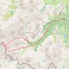 Itinéraire La Pène d'Aragon et le Pic de Cambales en circuit depuis le Marcadau, distance, dénivelé, altitude, carte, profil, trace GPS