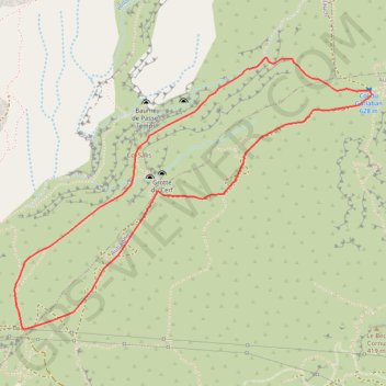 Itinéraire Aubagne enduro - Col de Garlaban, distance, dénivelé, altitude, carte, profil, trace GPS