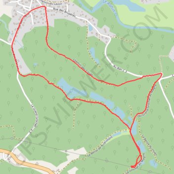 Itinéraire Circuit des Couas, distance, dénivelé, altitude, carte, profil, trace GPS