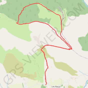 Itinéraire Randonnée les crêtes le col des Roux, distance, dénivelé, altitude, carte, profil, trace GPS