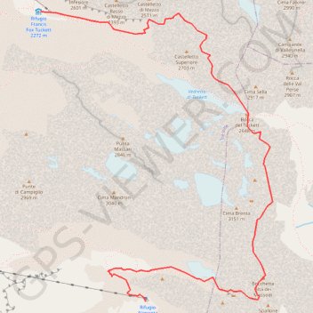 Itinéraire Tracé 102, distance, dénivelé, altitude, carte, profil, trace GPS