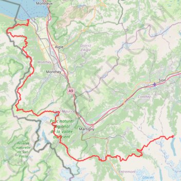 Itinéraire AAA_SP170_2023, distance, dénivelé, altitude, carte, profil, trace GPS