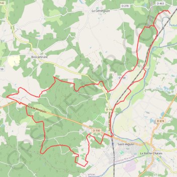 Itinéraire Bruno reprise-8489610, distance, dénivelé, altitude, carte, profil, trace GPS