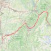 Itinéraire valence - st je, distance, dénivelé, altitude, carte, profil, trace GPS