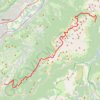 Itinéraire GR549 Randonnée de Vizille à Le Rivier d'Allemont (Isère), distance, dénivelé, altitude, carte, profil, trace GPS