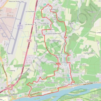 Itinéraire Track1999/11/07_07:10, distance, dénivelé, altitude, carte, profil, trace GPS
