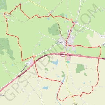 Itinéraire Les Arclans, distance, dénivelé, altitude, carte, profil, trace GPS