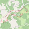 Itinéraire Gigouzac Mechmont, distance, dénivelé, altitude, carte, profil, trace GPS