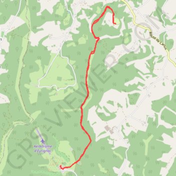 Itinéraire Randonnée aux jardin d'Eyrignac, distance, dénivelé, altitude, carte, profil, trace GPS