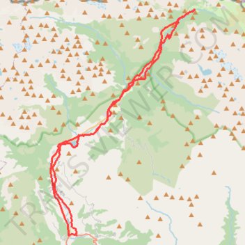 Itinéraire Castejón de Sos, Benasque, Llanos del hospital, distance, dénivelé, altitude, carte, profil, trace GPS