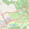 Itinéraire Montgenèvre - Circuit du Montquitaine en boucle, distance, dénivelé, altitude, carte, profil, trace GPS