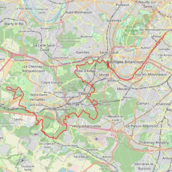 Itinéraire ETP24 - Trail 45km ONF VF-17672582, distance, dénivelé, altitude, carte, profil, trace GPS