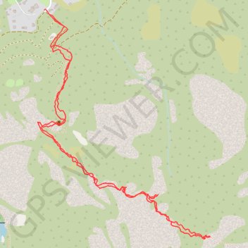 Itinéraire arche capu tondu, distance, dénivelé, altitude, carte, profil, trace GPS