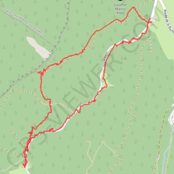 Itinéraire La Ruchère - Ruche à Gîter, distance, dénivelé, altitude, carte, profil, trace GPS