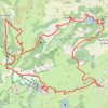 Itinéraire Auvergne, distance, dénivelé, altitude, carte, profil, trace GPS