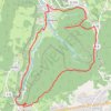 Itinéraire [Itinéraire] La Reculée de Baume-les-Messieurs, distance, dénivelé, altitude, carte, profil, trace GPS