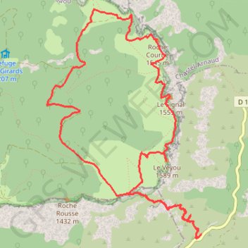 Itinéraire 3 becs par le pas de Siara, distance, dénivelé, altitude, carte, profil, trace GPS
