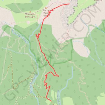 Itinéraire Richardière Vs Mont Aiguille, distance, dénivelé, altitude, carte, profil, trace GPS