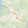 Itinéraire Lacanau - Narbonne, distance, dénivelé, altitude, carte, profil, trace GPS