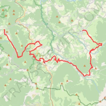 Itinéraire Etape 4 Trièves 2025-20077976, distance, dénivelé, altitude, carte, profil, trace GPS