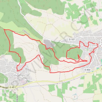 Itinéraire [Itinéraire] Les Collines et les Trois Moulins, distance, dénivelé, altitude, carte, profil, trace GPS