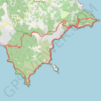 Itinéraire Cap lardier, distance, dénivelé, altitude, carte, profil, trace GPS