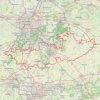 Itinéraire GRP 127 - Parcours Principal - Modifié temporairement - 2026-08-04, distance, dénivelé, altitude, carte, profil, trace GPS