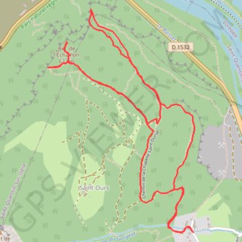 Itinéraire Bec de l'Échaillon depuis le Petit Port, distance, dénivelé, altitude, carte, profil, trace GPS