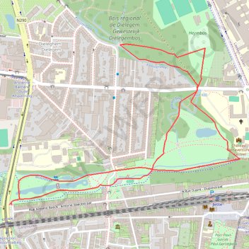 Itinéraire trace sans titre, distance, dénivelé, altitude, carte, profil, trace GPS
