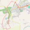 Itinéraire 4km, distance, dénivelé, altitude, carte, profil, trace GPS
