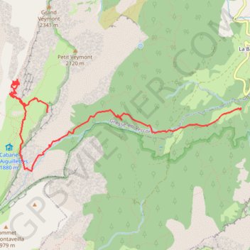 Itinéraire Pas du Fouillet (Vercors), distance, dénivelé, altitude, carte, profil, trace GPS