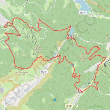 Itinéraire TVL_2022_Trail_Court, distance, dénivelé, altitude, carte, profil, trace GPS
