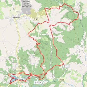 Itinéraire vtt2montsarree2021osm, distance, dénivelé, altitude, carte, profil, trace GPS