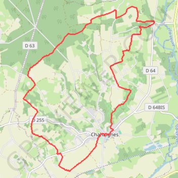 Itinéraire track, distance, dénivelé, altitude, carte, profil, trace GPS