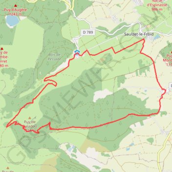 Itinéraire ITI0099, distance, dénivelé, altitude, carte, profil, trace GPS
