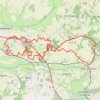 Itinéraire Bords 40 kms, distance, dénivelé, altitude, carte, profil, trace GPS