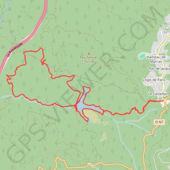 Itinéraire Lac de l'Avellan, distance, dénivelé, altitude, carte, profil, trace GPS