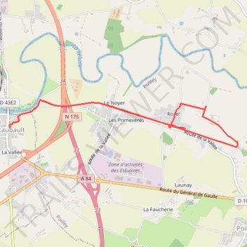 Itinéraire Nouveau parcours 2026 1, distance, dénivelé, altitude, carte, profil, trace GPS