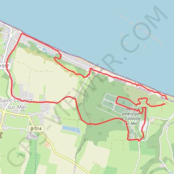 Itinéraire Omaha, distance, dénivelé, altitude, carte, profil, trace GPS