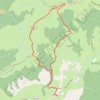 Itinéraire Le puy Chavaroche au départ de Mandailles, distance, dénivelé, altitude, carte, profil, trace GPS