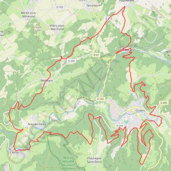 Itinéraire Les montagnes russes - 29064 - UtagawaVTT.com, distance, dénivelé, altitude, carte, profil, trace GPS