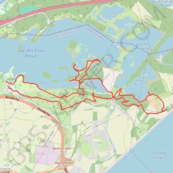 Itinéraire Rando Givrée, distance, dénivelé, altitude, carte, profil, trace GPS