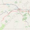 Itinéraire 2025-10-23 Beeline Zimbabwe, distance, dénivelé, altitude, carte, profil, trace GPS