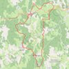 Itinéraire Estivareilles-Leignecq, distance, dénivelé, altitude, carte, profil, trace GPS